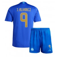 Argentina Julian Alvarez #9 Replica Away Minikit Copa America 2024 Short Sleeve (+ pants)